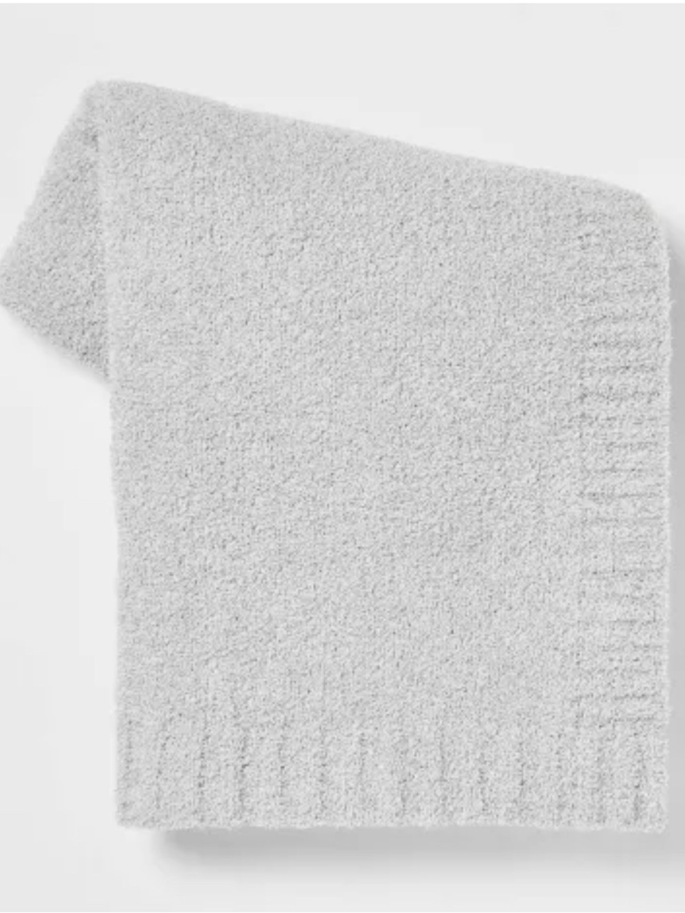 Threshold Plush Throw Blanket in Gray